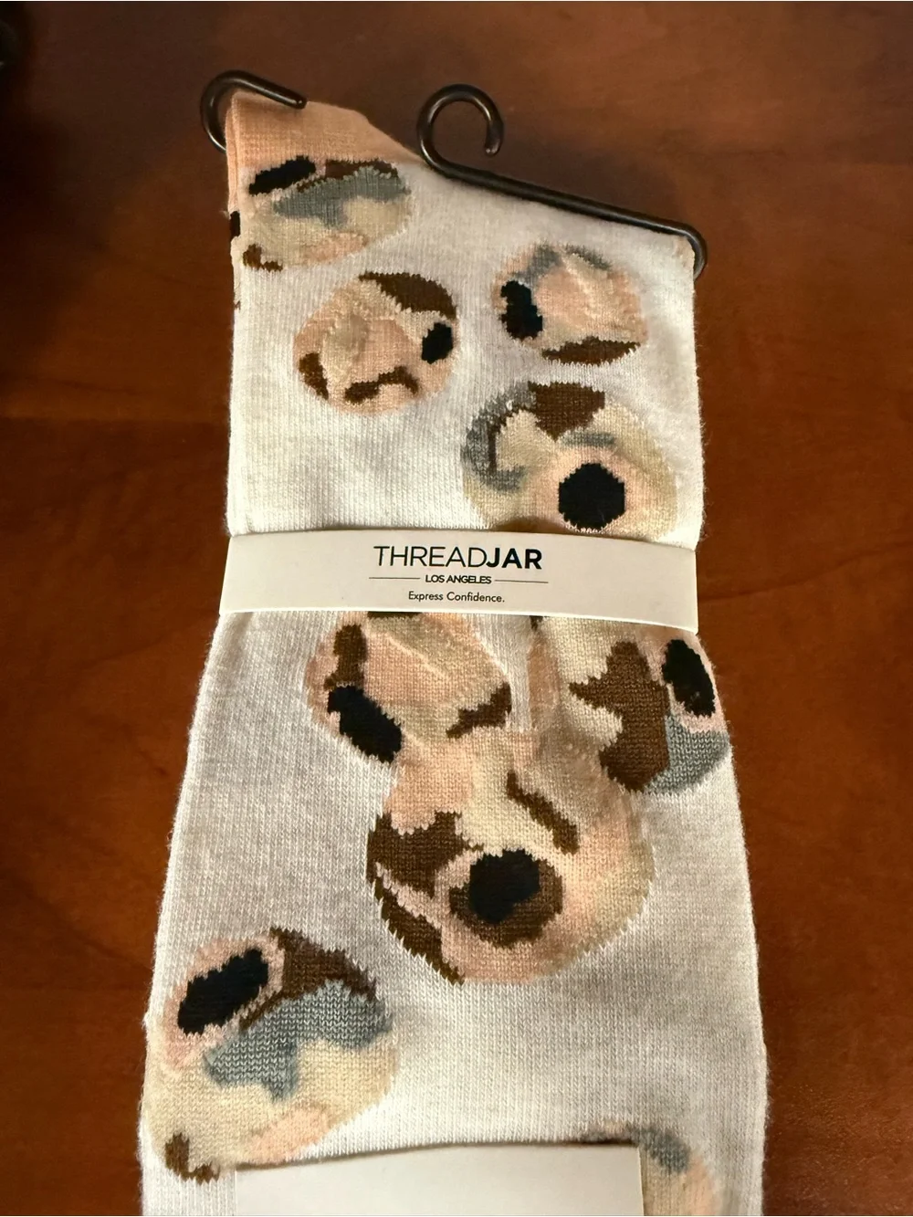 Men's Peach Spot Crew Socks
